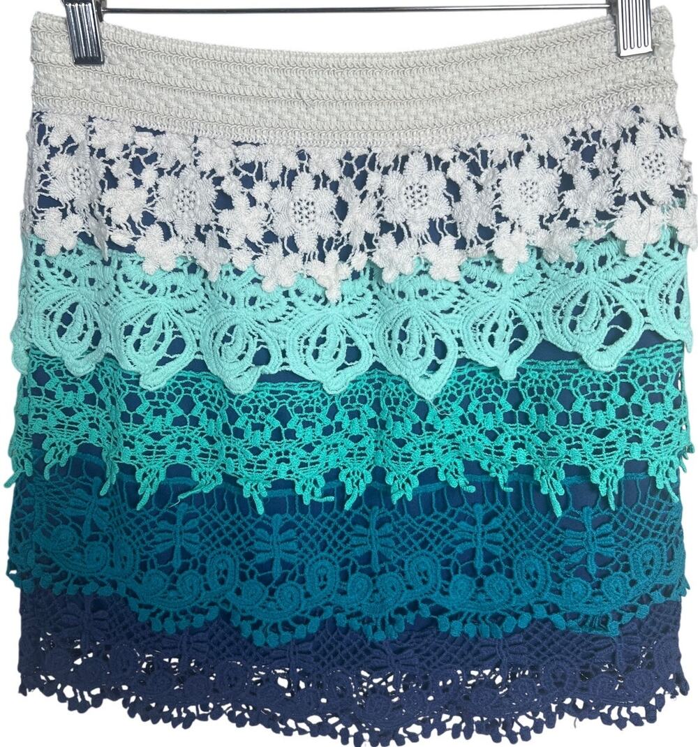 Rue21 Medium Ombre Layered Knit Skirt